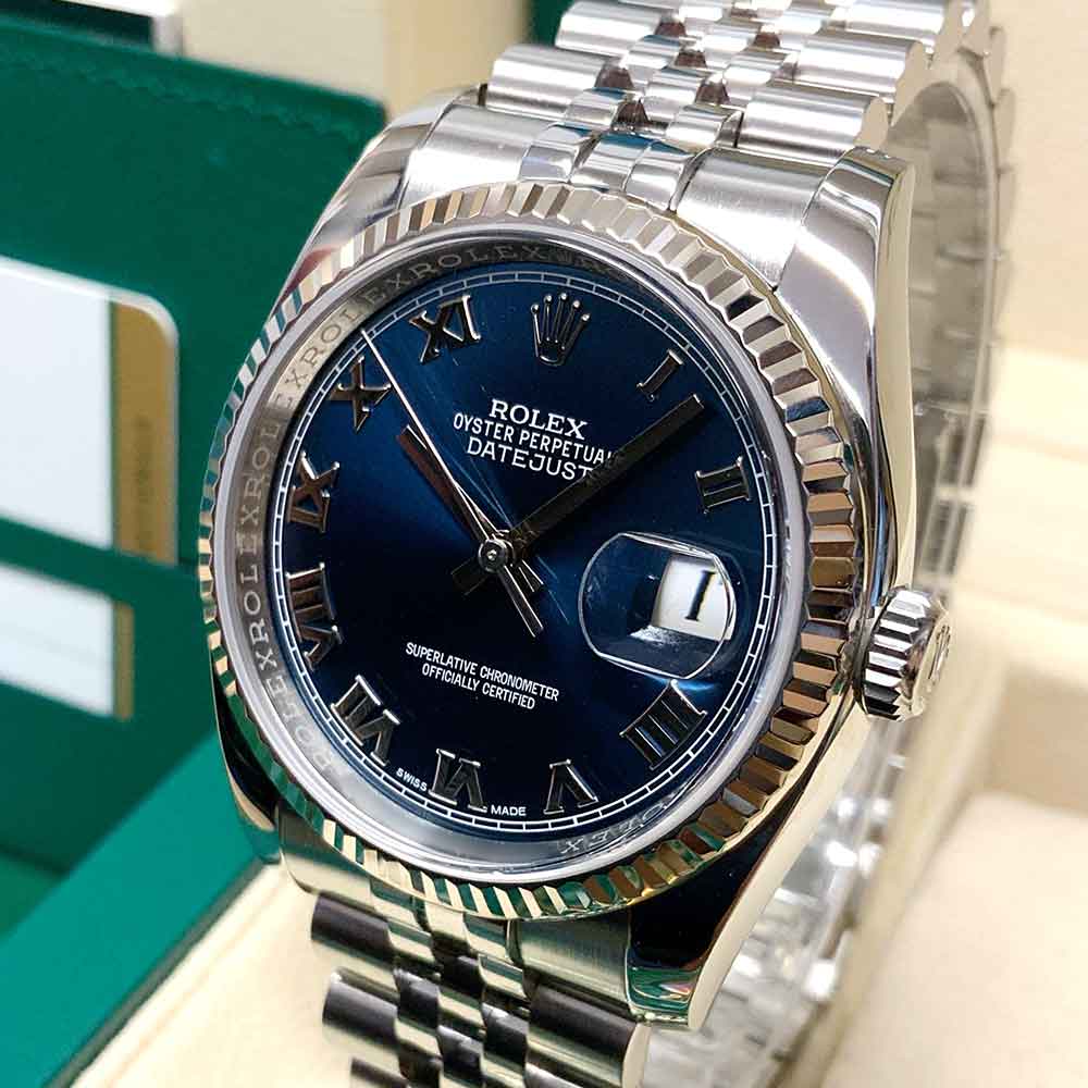 Datejust 36 ‘'Blue Dial’’ Roman