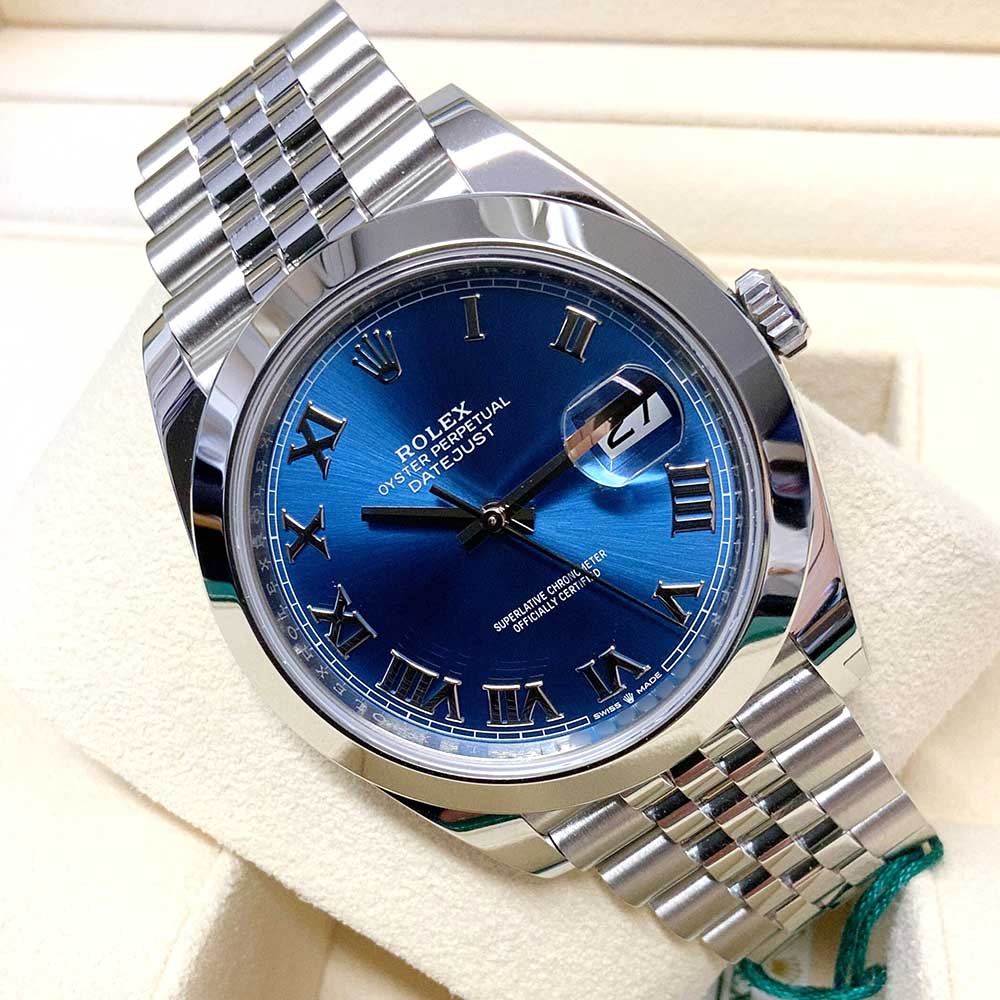 Datejust 41 ‘'Blue Dial’’ Roman