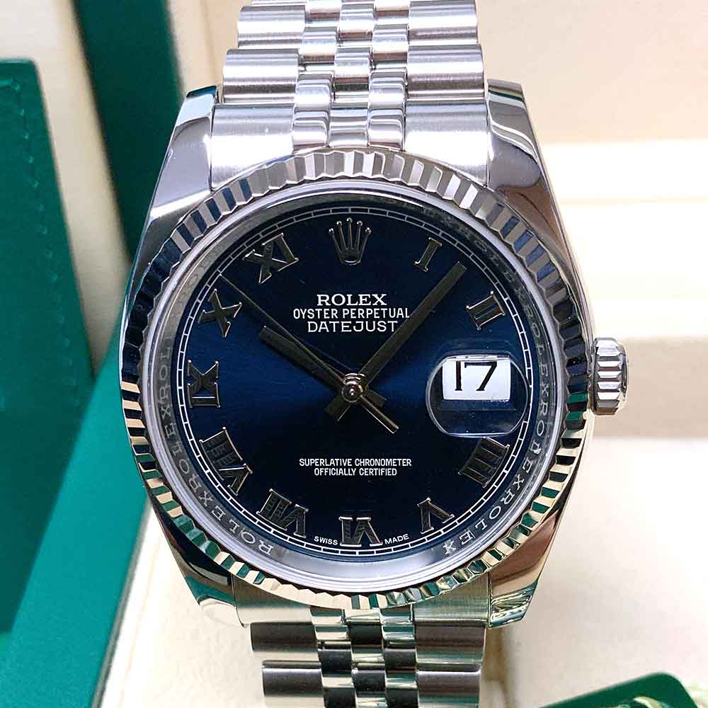 Datejust 36 ‘'Blue Dial’’ Roman